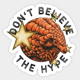 DON'T BELIEVE THE HYPE 2020 (VARIANT) Sticker